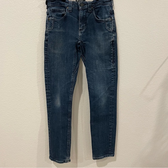 Off the Grid  men’s HIDEOUT PANT Dark Wash Jeans Size 28 x 30 - Picture 8 of 9